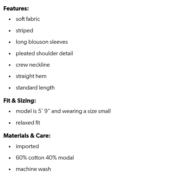 Maurices Striped Women's Top - Picture 4 of 4